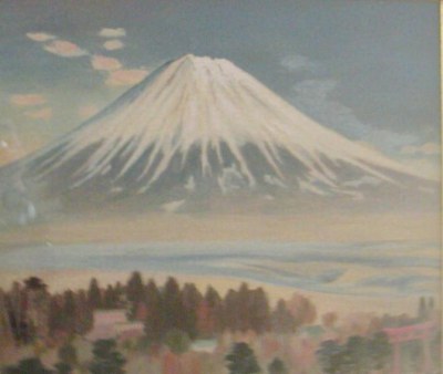 「浅間神社と富士山」 龍　駿介