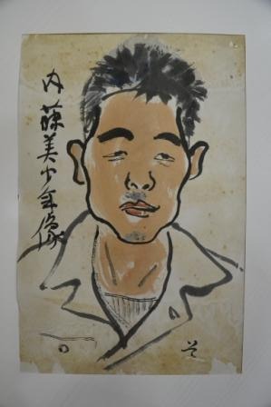内藤美少年像／昭和28年(1953)／曽宮一念