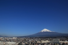 富士宮市役所屋上からの富士山3