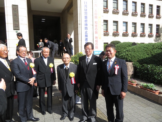 静岡県知事表彰 表彰式2