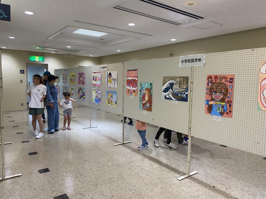 ポスター展示の様子