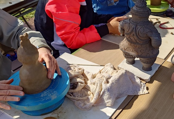 土偶作り