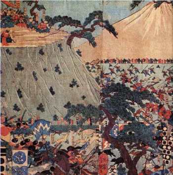 写真3富士の巻狩の浮世絵1