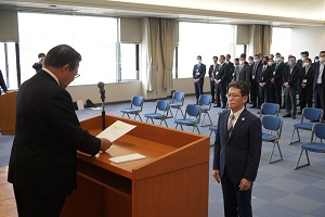 副市長就任式