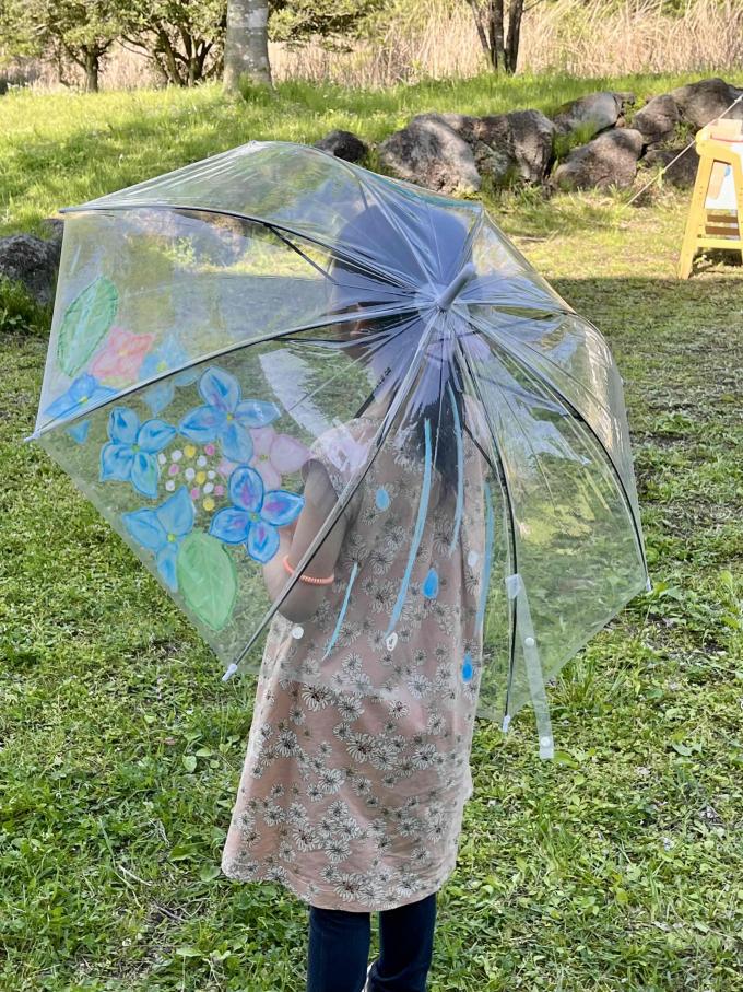 あじさい傘