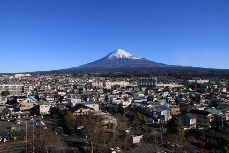 富士宮市　富士山