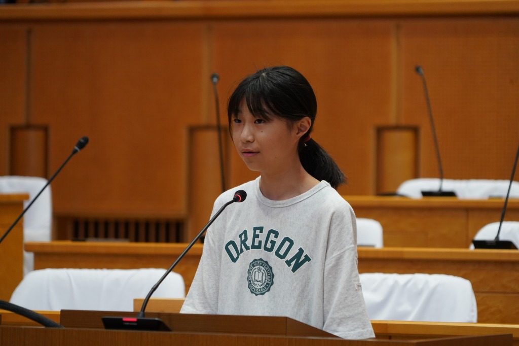 親子議場見学会4