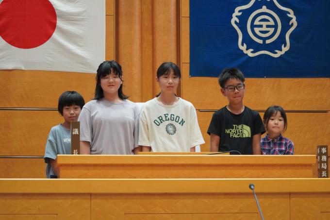 親子議場見学会7