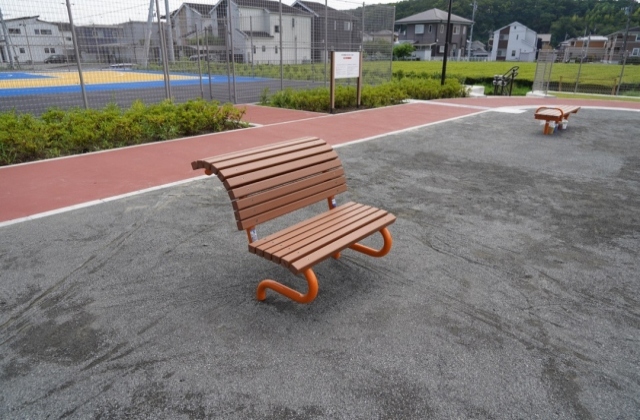 健康遊具 背伸ばしベンチ